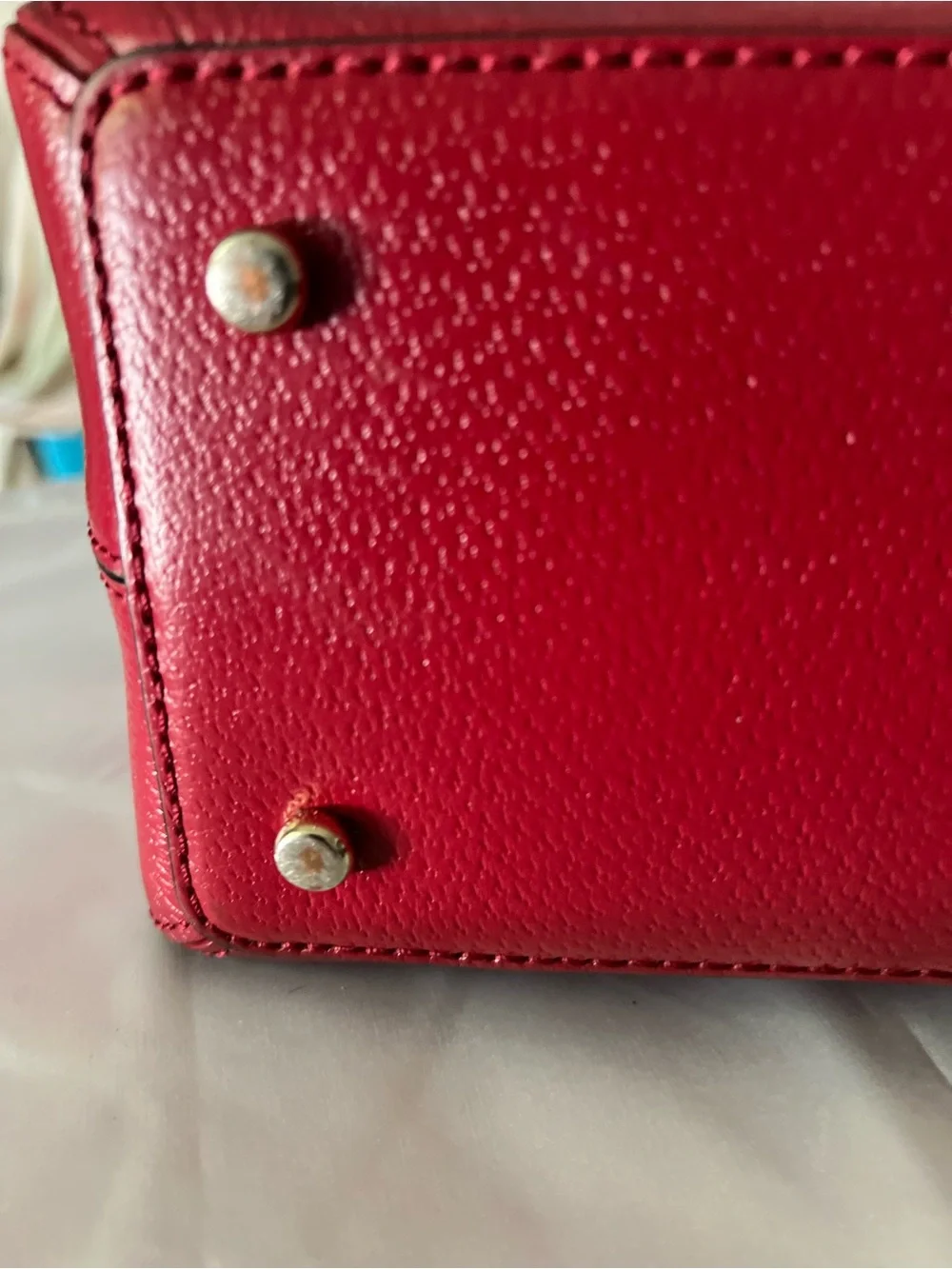 kate spade structured pebbled
